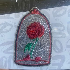 Disney Beauty and the Beast Rose Iron patch